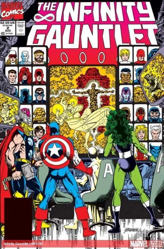 Infinity Gauntlet 1-6 Set Marvel Comics 1991 TMB4