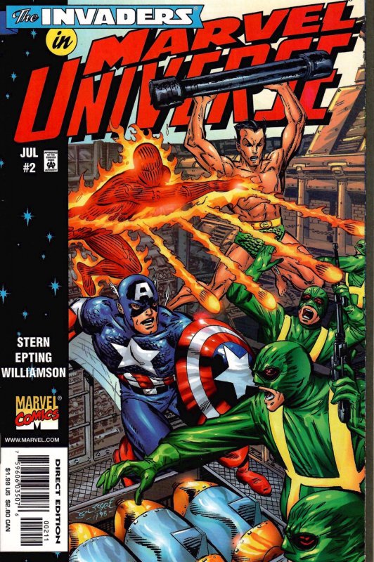 Marvel Universe #2 Variant Cover B (1998) New Condition