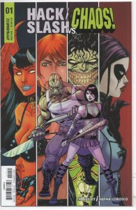 HACK SLASH vs CHAOS #1 A, NM-, Tim Seeley, 2018, more HS in store