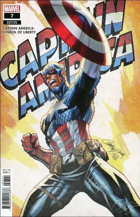 CAPTAIN AMERICA SENTINEL OF LIBERTY #7 JSC ANNIVERSARY VARIANT - MARVEL - 2022