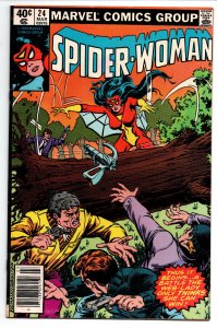 Spider-woman #24 newsstand - 1980 - VF/NM