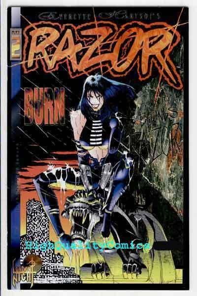 RAZOR BURN #2, NM+, Femme Fatale, Jim Balent, 1995, Hartsoe, more in store