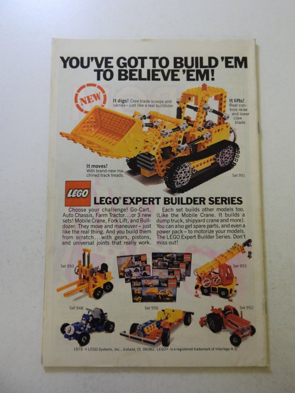 Rom #1 (1979) FN+ condition stain back cover