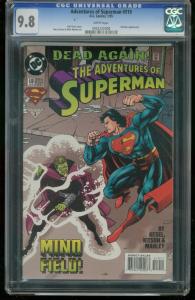 ADVENTURES OF SUPERMAN #519-HIGHEST CGC GRADED 9.8 0932332008