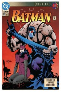 BATMAN #498 1993 comic book-BANE-CATWOMAN DC VF/NM