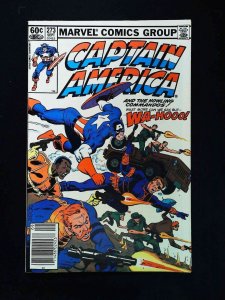 Captain America #273  Marvel Comics 1982 Vf Newsstand