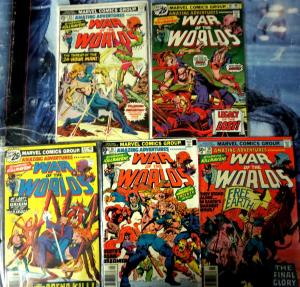 AMAZING ADVENTURES 19-20, 24, 26-39 - Lot of 17 comics Killraven H.G. Wells 