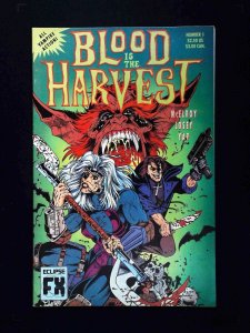 Blood Is The Harvest #1  Eclipse Comics 1992 Vf+