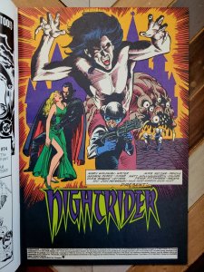 Team Titans #1 (DC 1992) NIGHTRIDER Variant (VF-) Marv Wolfman & George Perez