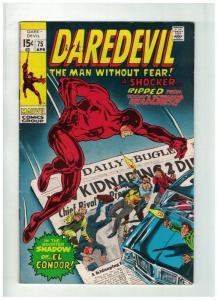 DAREDEVIL 75 VG-F April 1971  Gene Colan