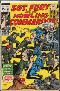 Sgt. Fury #82 (1970) Sgt. Fury and His Howling Commandos