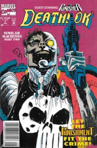 Deathlok (2nd Series) #7 (Newsstand) VG ; Marvel | low grade comic Punisher