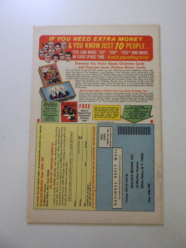 The Avengers #68 (1969) FN/VF condition stamp back cover