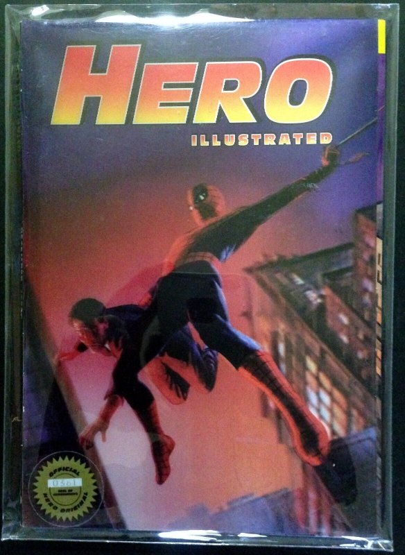 Hero Illustrated (1993) #6 Amazing Fantasy #15 3D lenticular hologram cover #361