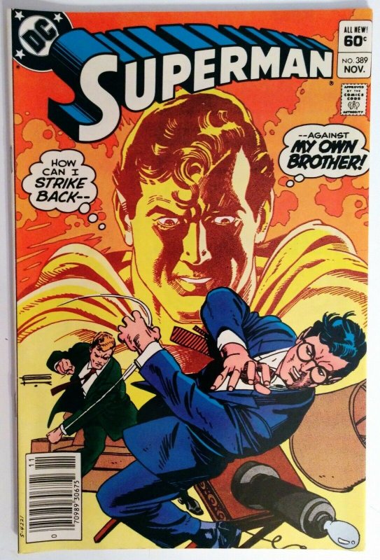 Superman #389 MARK JEWELERS