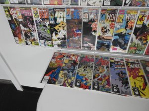 Huge Lot 130+ Comics W/ Iron man, Ghost Rider, Silver Surfer, Wolvie+ Avg VF+!!