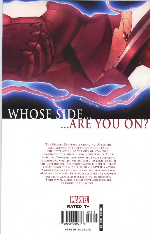 Civil War #3   9.0 (our highest grade)