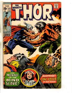 Mighty Thor # 172 FN Marvel Comic Book Odin Loki Avengers Valkyrie Ulik JL8