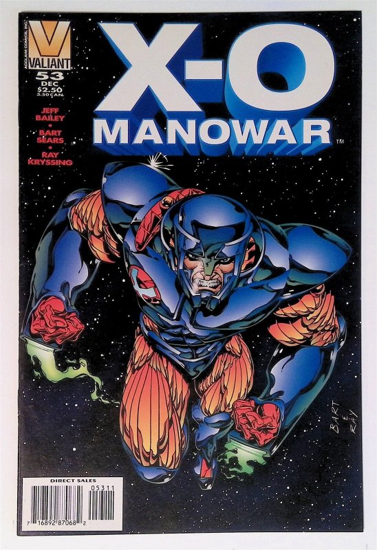 X-O Manowar #53 (Dec 1995, Valiant) VF