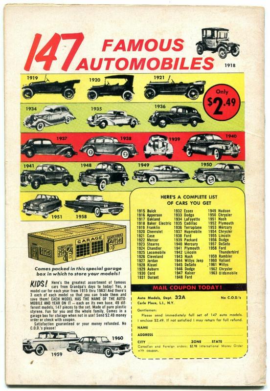 Showcase Comics #44 1963- Tommy Tomorrow- Dc Silver Age VG/FN