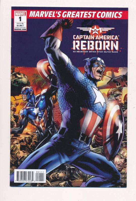 MGC Captain America REBORN #1 Marvel Greatest ~ Marvel Comics 2011 ~ NM (HX569)