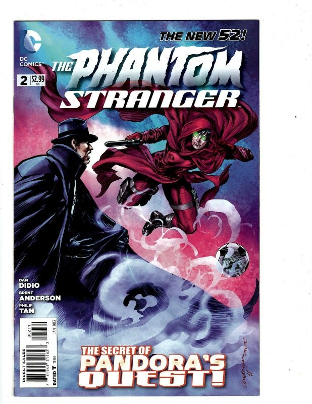 Lot Of 11 Phantom Stranger DC Comic Books # 1 2 3 4 5 6 7 8 9 10 11 New 52 J512