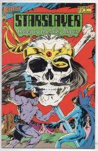 STARSLAYER #34, VF+, Grim Jack, Black Flame, 1982 1985, more in store