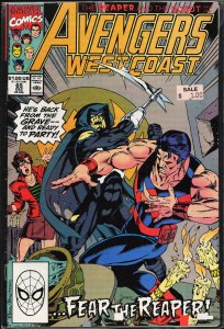 Avengers West Coast #65 (1990) West Coast Avengers / Avengers West Coast