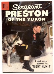 Sergeant Preston Of The Yukon #25  1958 - Dell  -VF - Comic Book