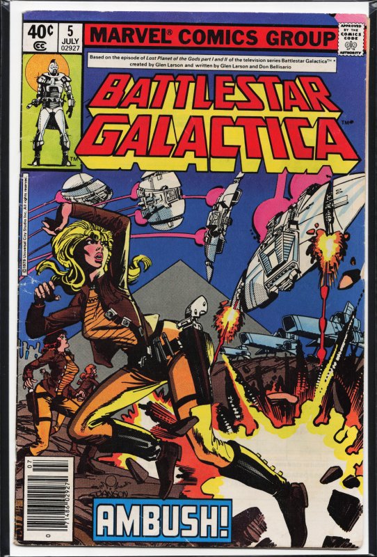 Battlestar Galactica #5 (1979) Battlestar Galactica