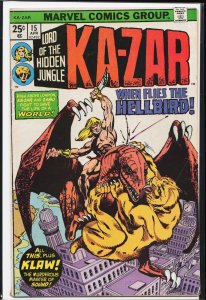 Ka-Zar #15 (1976) Ka-Zar