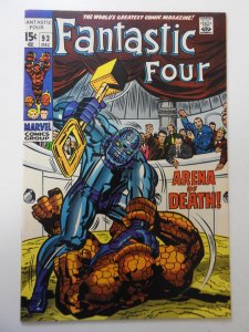 Fantastic Four #93 (1969) VF- Condition! Overspray