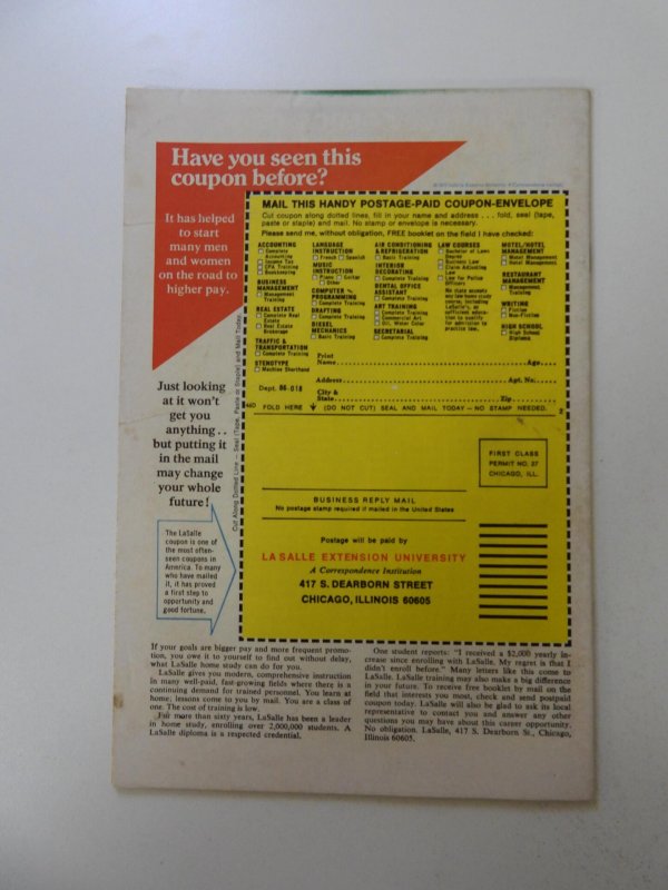 The Avengers #109 (1973) FN/VF condition