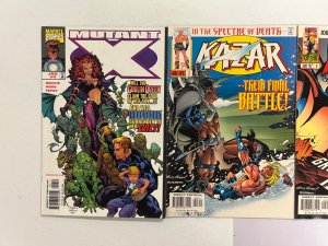 4 Marvel Comics The Lost Gods # 510 + Ka-zar # 2 3 + Mutant X # 4 Thor 49 JS44