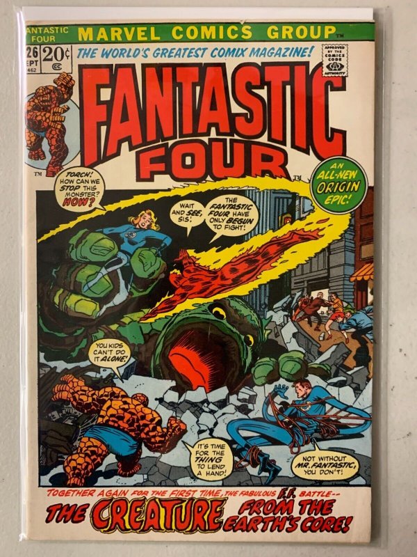 Fantastic Four #126 retells Fantastic Four origin 5.5 (1972)