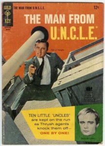 MAN FROM UNCLE (1965-1969 GOLD KEY) 5 G-VG PHOTOCOVER: COMICS BOOK