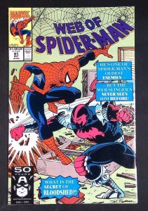 Web of Spider-Man #81, Marvel, 1991
