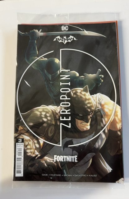 Batman/Fortnite: Zero Point #3 Second Print Cover (2021)