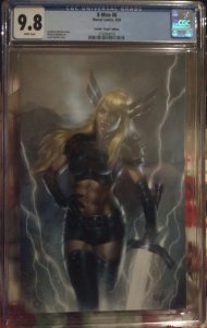 X-men #6 CGC 9.8 Lim to 600 Parrillo Virgin Edition Variant