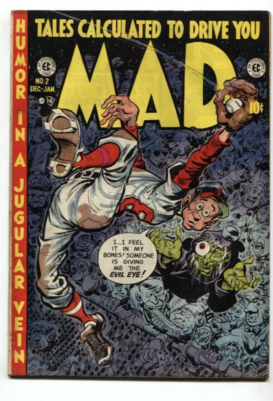 MAD #2-1953-EC COMICS-HARVEY KURTZMAN-WALLY WOOD-VG+