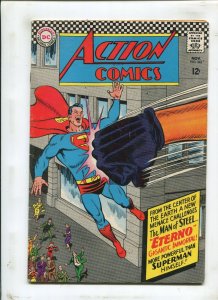 ACTION COMICS #343 - ETERNO GIGANTIC IMMORTAL! - (7.0) 1966