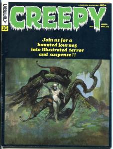 Creepy #16 1967- Frank Frazetta cover-Warren Horror Magazine FN+