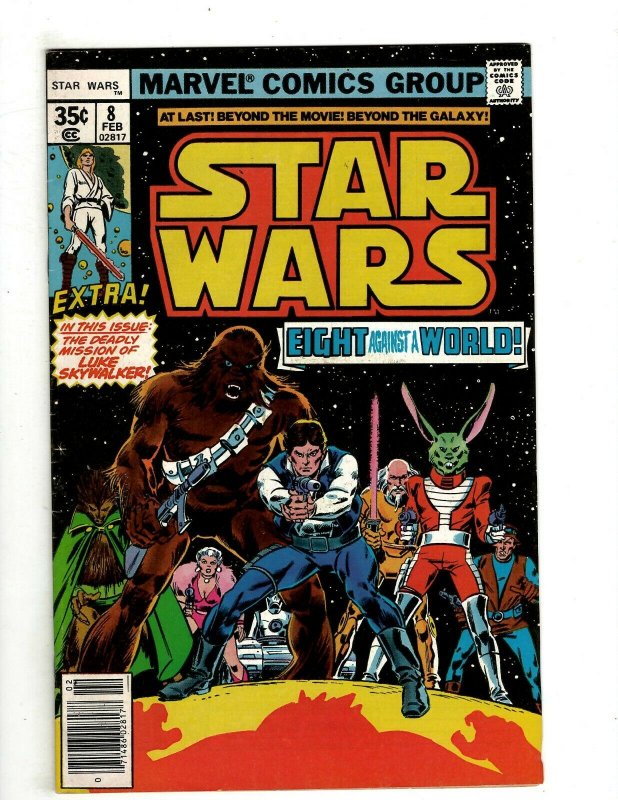 10 Star Wars Marvel Comics # 5 6 7 8 9 10 11 13 14 15 Luke Skywalker Leia J461