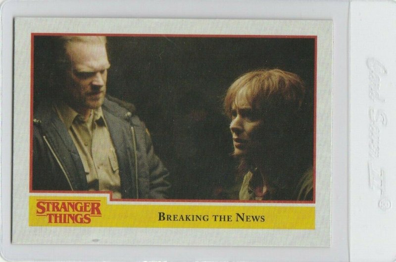 Stranger Things Breaking The News 49 Topps Netflix 2018 Season One trading card