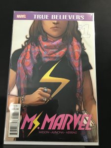 True Believers: Ms. Marvel #1 (2015)
