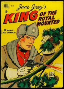 Four Color #310 1951- Zane Grey's King of the Royal Mounted VG 