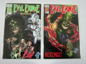 Evil Ernie: Revenge (Chaos! Comics) Set:#1+2, 8.0/VF (1994)