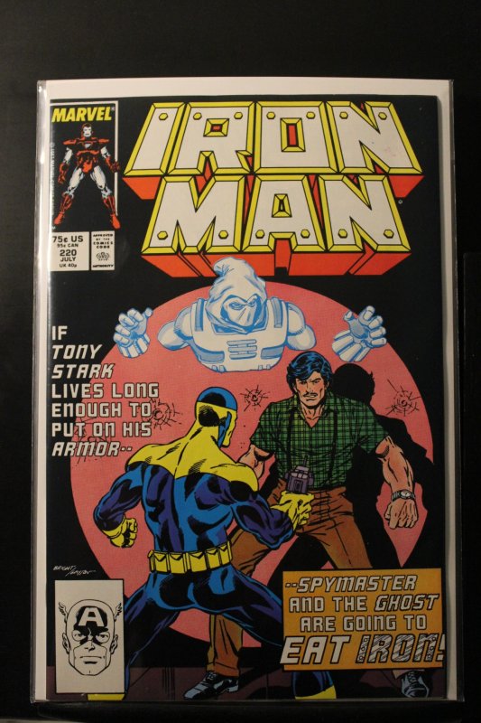 Iron Man #220 Direct Edition (1987)