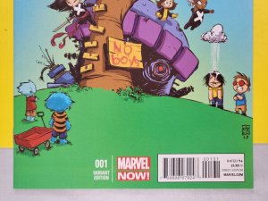 X-Men #1 Skottie Young Variant  1st Shogo, Arkea Prime Marvel 2013