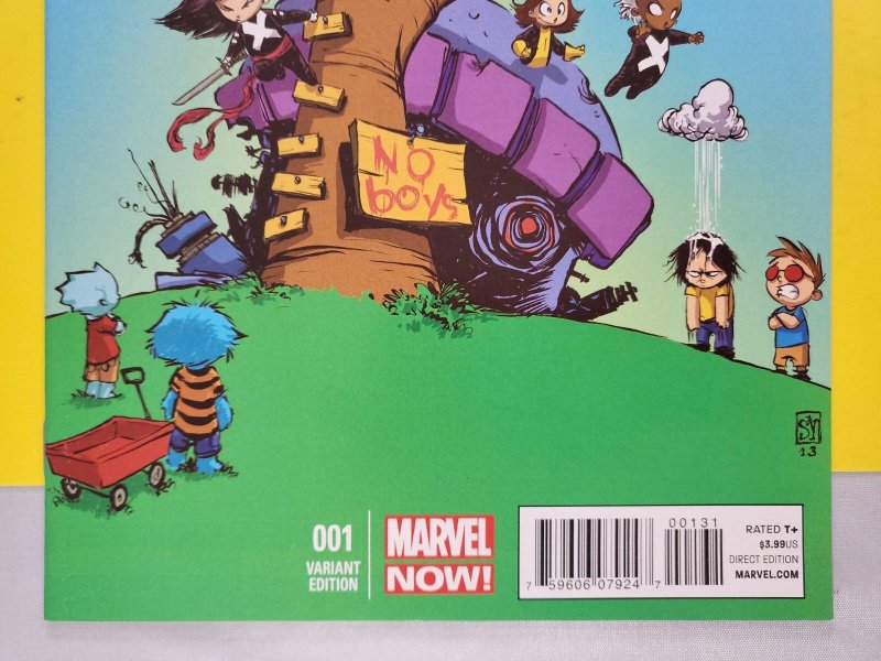 X-Men #1 Skottie Young Variant  1st Shogo, Arkea Prime Marvel 2013